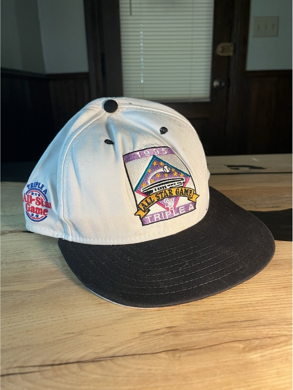 Rare Vintage 1995 All Star Game Tripppe A Lackawanna County Stadium Baseball Hat